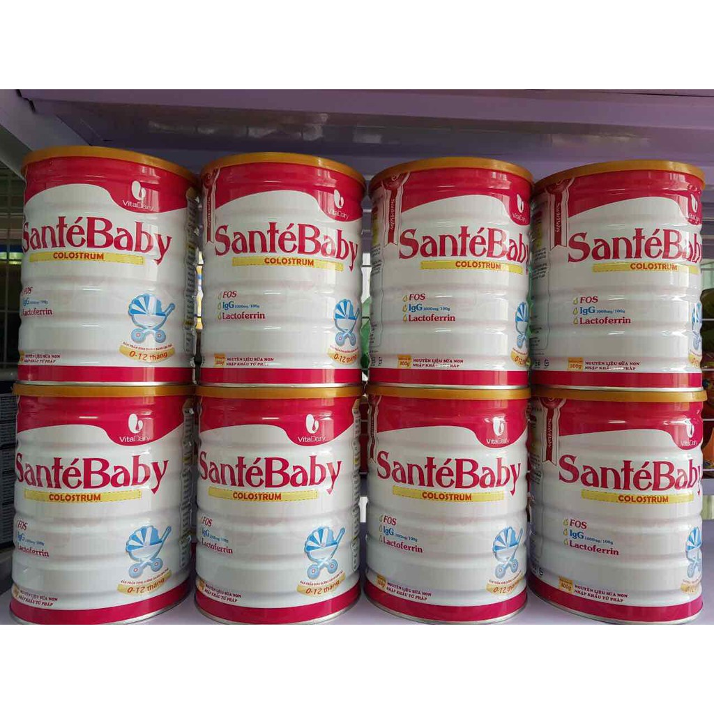 Sữa Non SanteBaby 400g / 800g cho bé 0-12 tháng Date mới