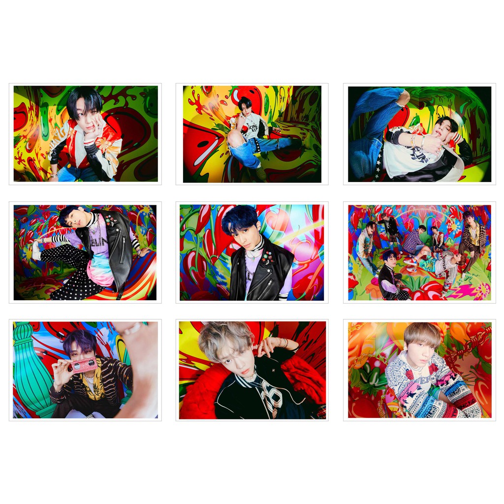 [Ép Lụa] Lomo Card 27 Ảnh NCT Dream - Hot Sauce