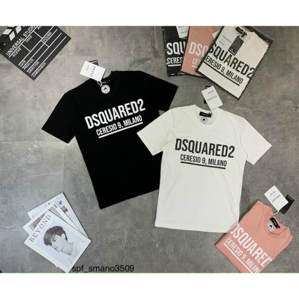 Áo T-SHIRT 🔱FULL SIZE 🔱 Áo Phông Basic Dsquared2 Milano New