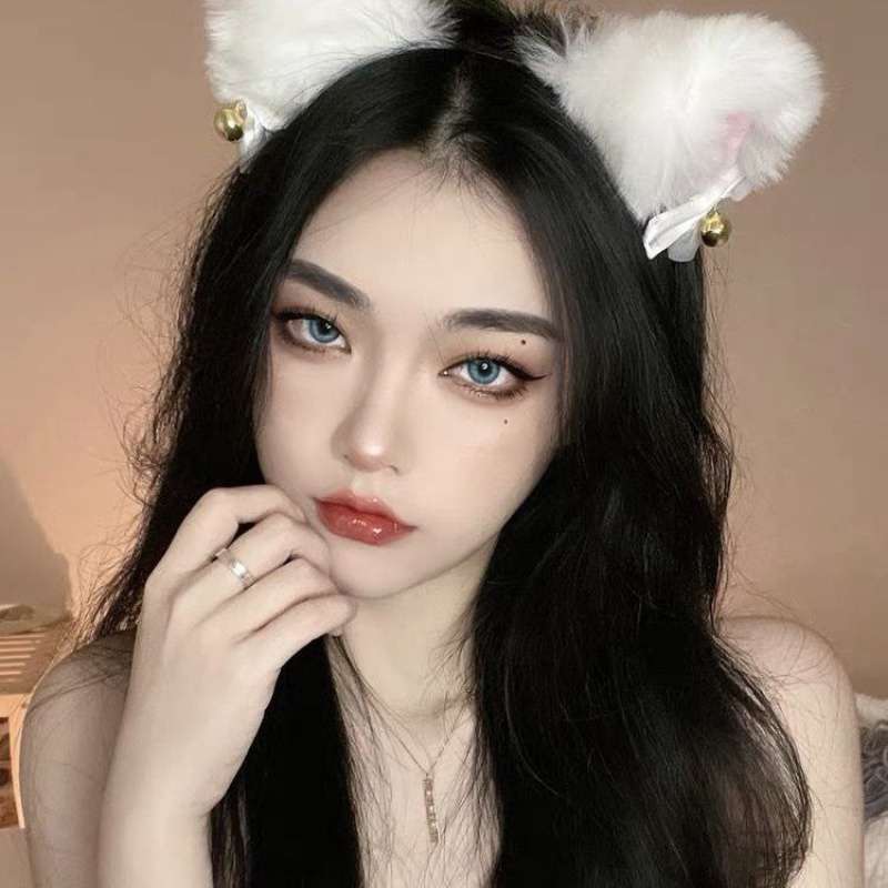 Bờm cài tóc tai mèo có chuông và nơ cực dễ thương phong cách Hàn Quốc -Băn đô hình tai mèo COSPLAY Hot Trent TIKTOK