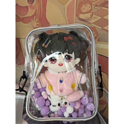 SẴN Doll không thuộc tính bé Dan Ying cột tóc 20cm