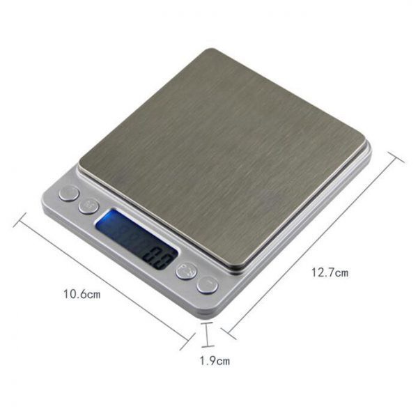 Cân Điện Tử Mini Cân Tiểu Ly Nhà Bếp Cao Cấp 0.01g - 10kg Siêu Chính Xác, Thép Không Gỉ, Màn LCD - LAVITA