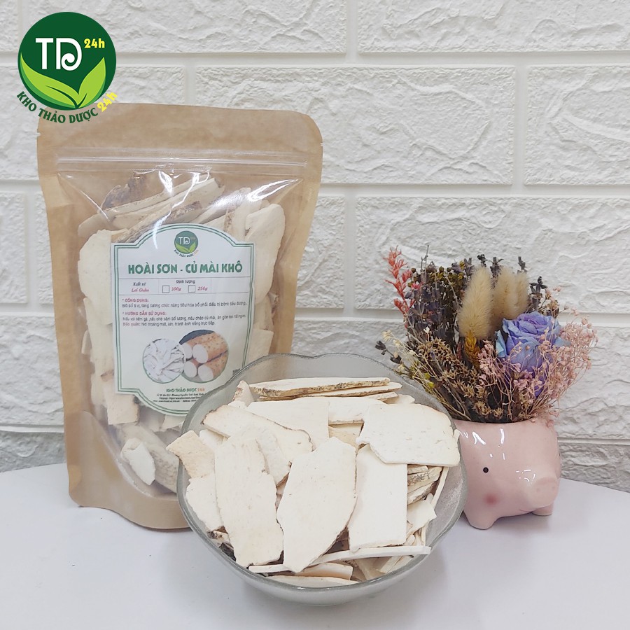 Hoài Sơn - Củ Mài Loại 1 giúp tiêu hóa tốt, ổn định huyết áp và giảm tình trạng tiểu đường [500gr]
