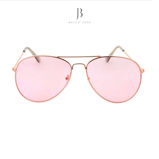 Mắt kính thời trang nữ, Kính mát cao cấp gọng phi công Hot trend chống tia UV Becca & JoJo