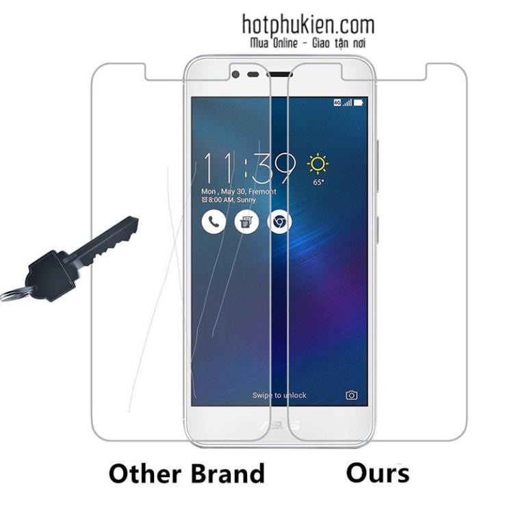 Miếng dán cường lực cho Asus Zenfone 3 Max (ZC520TL 5.2 inch) hiệu HBO độ cứng 9H