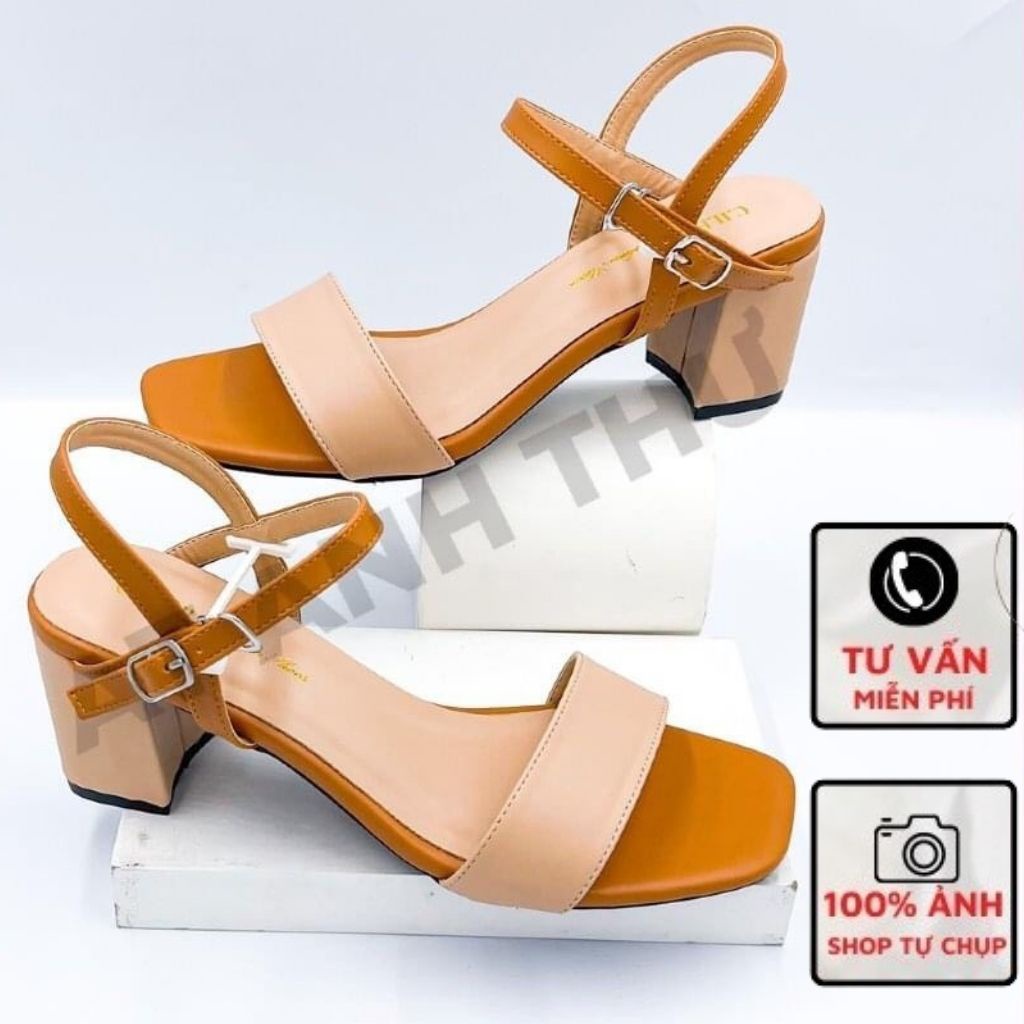 Sandal Cao Gót 5P Hậu Xinh Mã N12