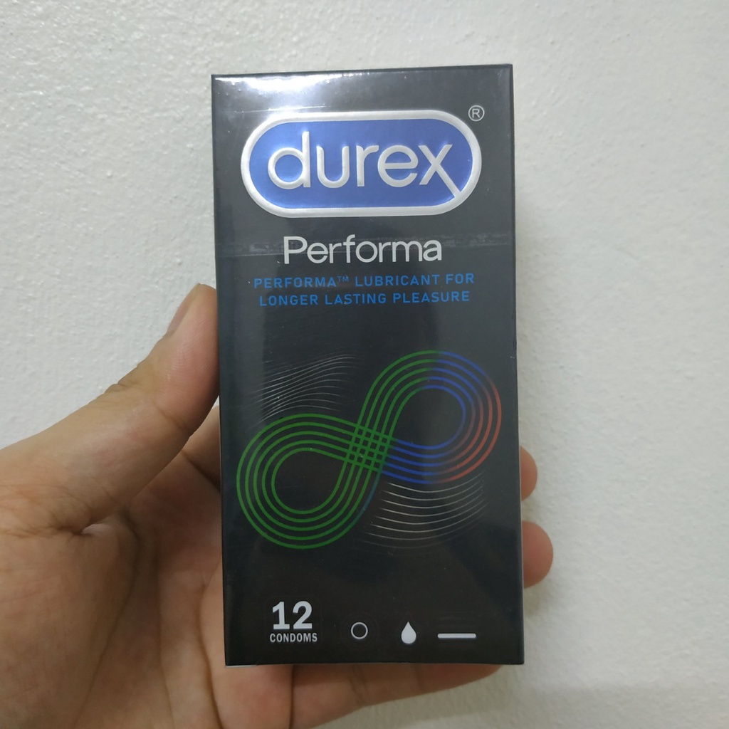 BCS Durex Performa siêu mỏng ,hỗ trợ tình dục nam nữ tăng khoái cảm  hộp 12 cái