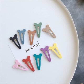 Kẹp tóc bấm màu mickey mouse