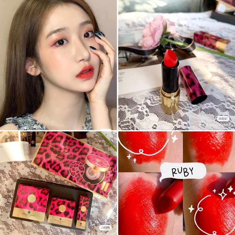 Son Thỏi DPC Aura Red Lipstick Màu Ruby | BigBuy360 - bigbuy360.vn