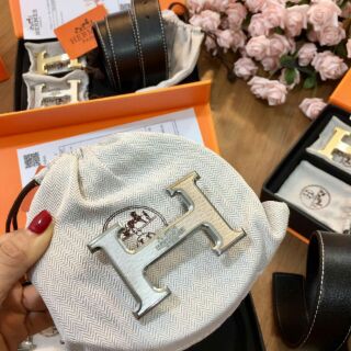 Thắt lưng Hermes 2 mặt 2 màu siêu cấp