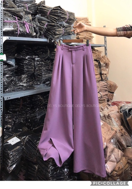 Quần vải ống xuông rộng  -M4100