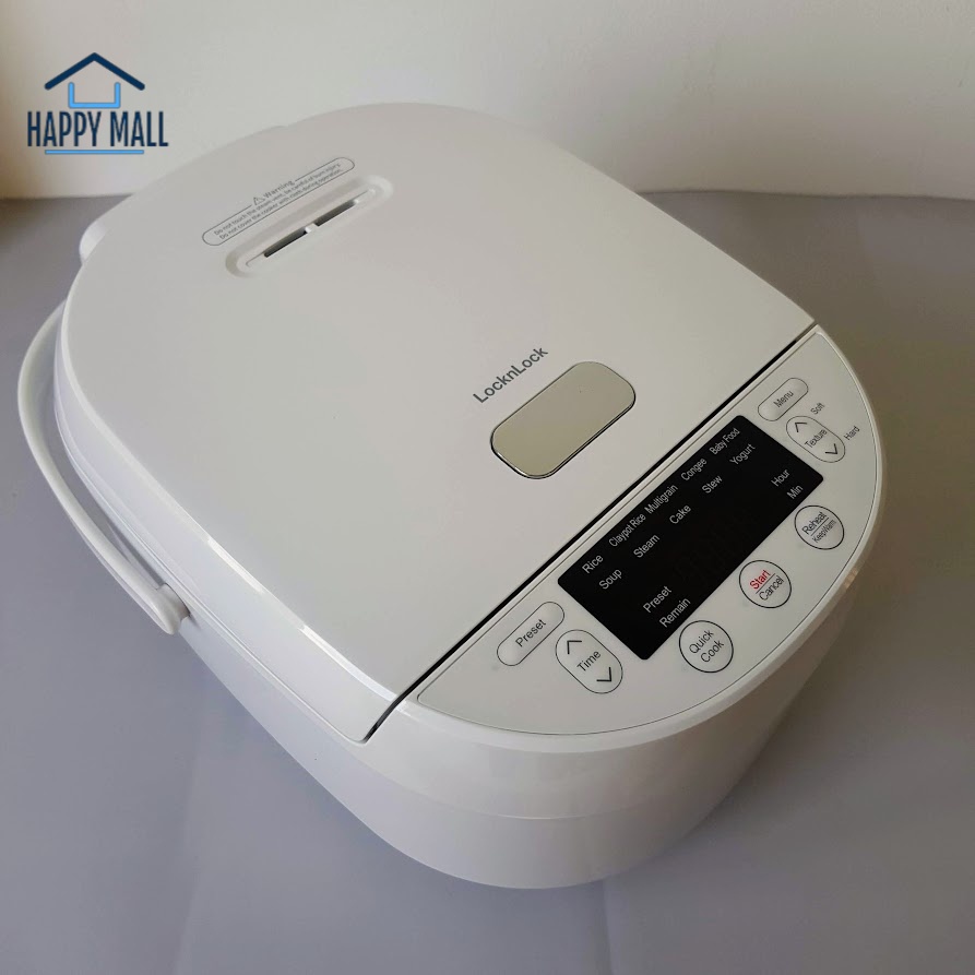 Nồi cơm điện tử Lock&Lock dung tích 1L EJR311WHT