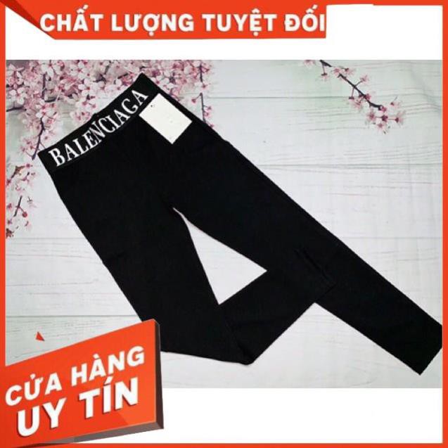 &lt;hot&gt; Quần Legging Cạp Chữ_ mã 128