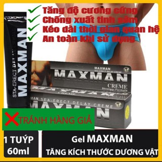 [CHÍNH HÃNG] Gel MAXMAN Hỗ Trợ Tăng Kích Thước Dương Vật