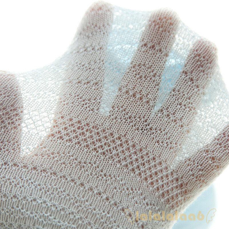 Vớ cotton phối ren dài đến đầu gối cho bé gái