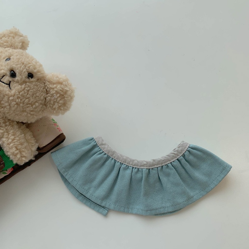 Khăn Choàng Cổ Bằng Vải Cotton Mềm Mại Cho Bé Ăn