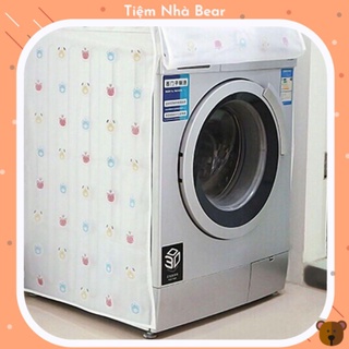 Trùm Máy Giặt Cửa Ngang Và Cửa Trên Máy Dưới 9kg Chống Thấm Chống Bụi Siêu Bền