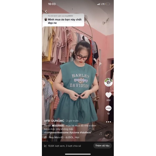 Bộ xanh lá siuu mát