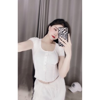 áo tăm cổ vuông