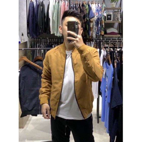 [XẢ KHO] - Áo khoác bomber Nam Da Lộn Mềm Chống Nước cao cấp Made in Vietnam | BigBuy360 - bigbuy360.vn
