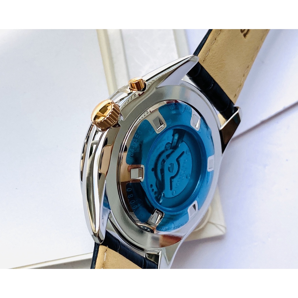 Đồng hồ nam dây da Seiko Kinetic SRN073P1