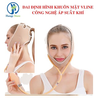 Đai giảm béo mặt, định hình khuôn mặt chuẩn vline bằng công nghệ áp suất khí