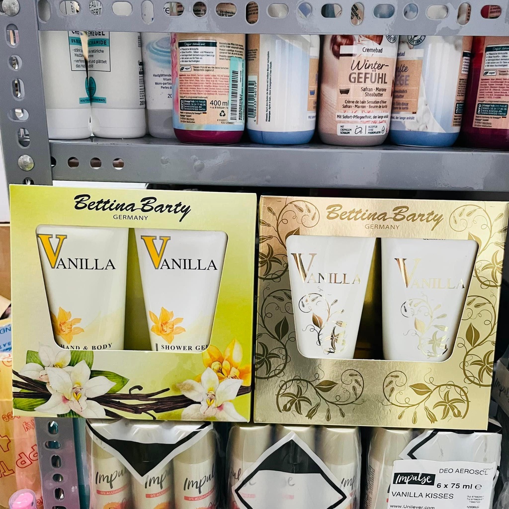 Set sữa tắm + dưỡng thể Vanilla