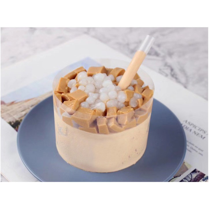 10m cuộn mica cứng bọc thành bánh Mousse (cao 8cm, 10cm)