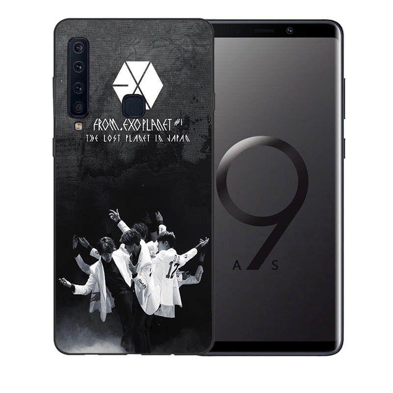 Ốp Điện Thoại In Logo Exo Cho Samsung Galaxy J6 A6 Plus A5 A7 A8 A9 2018 Note 8 9 10