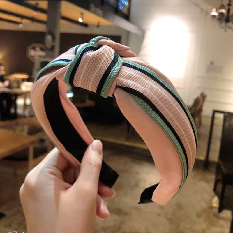 Băng Đô Hàn Quốc Họa Tiết VảiThắt Nút FG0 - Sherry Store