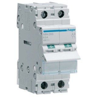 Cầu dao tự động Hager (CB tép 1 pha, 2 pha)