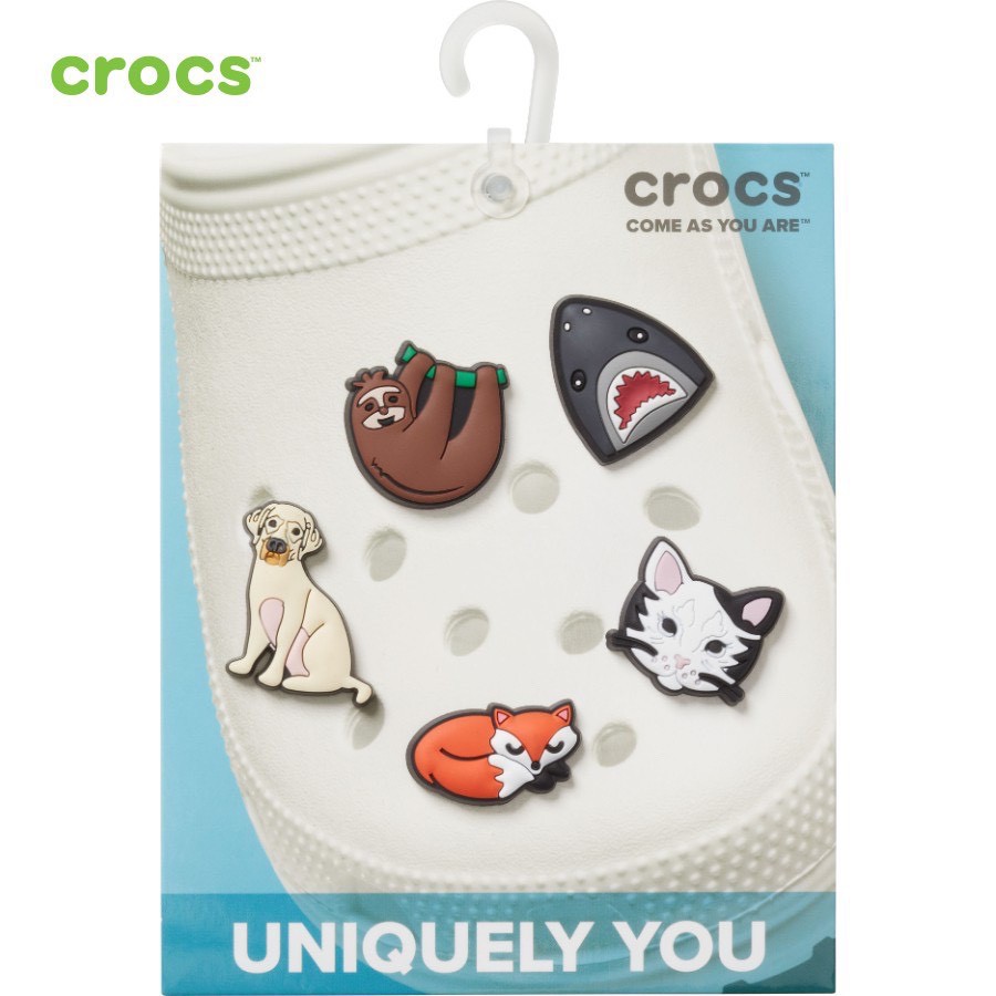 Huy hiệu (Jibbitz) Crocs Animal Lover set 5 cái