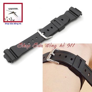 Dây đồng hồ cao su cho đồng hồ điện tử kiểu Casio