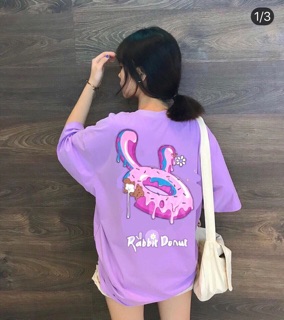 Hot Áo thun form rộng donut đẹp