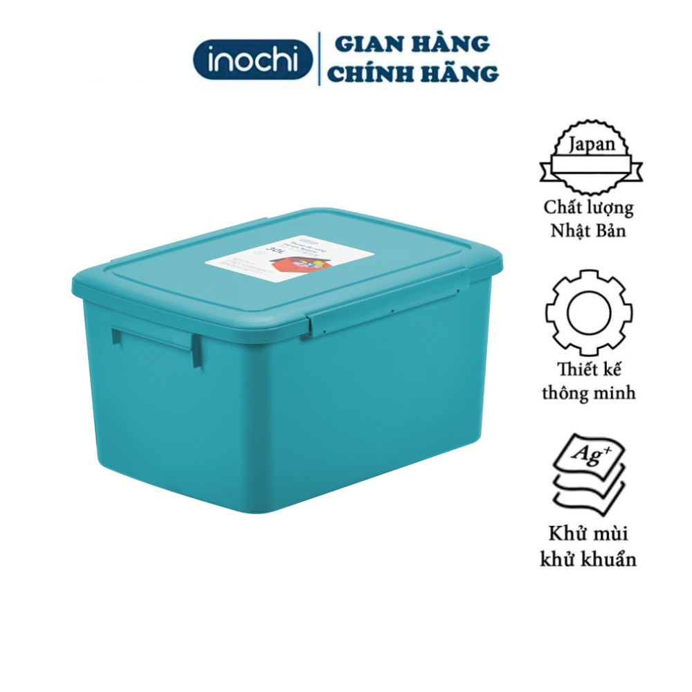 Thùng hộp đa năng đựng đồ trẻ em Inochi Notoro Nhật Bản, đựng đồ chơi, quần áo, đồ dùng học tập cho bé, an toàn inochihc