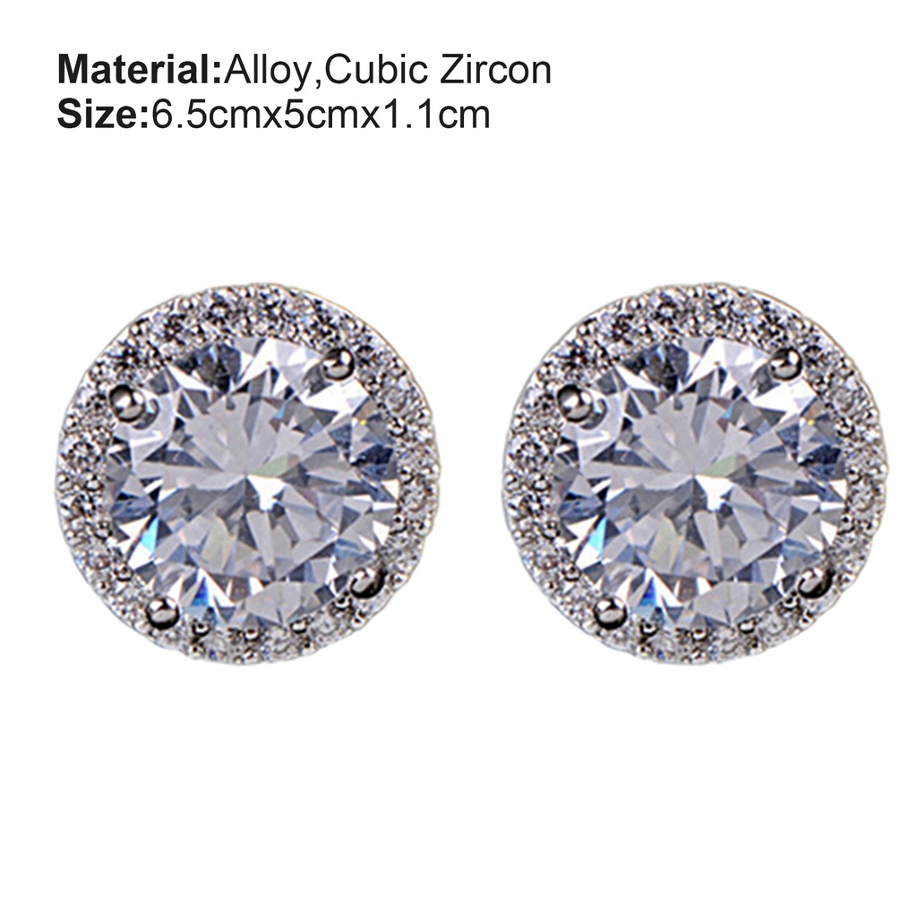 Khuyên tai dạng tròn thiết kế tinh tế thích hợp cho nhiều dịp | BigBuy360 - bigbuy360.vn