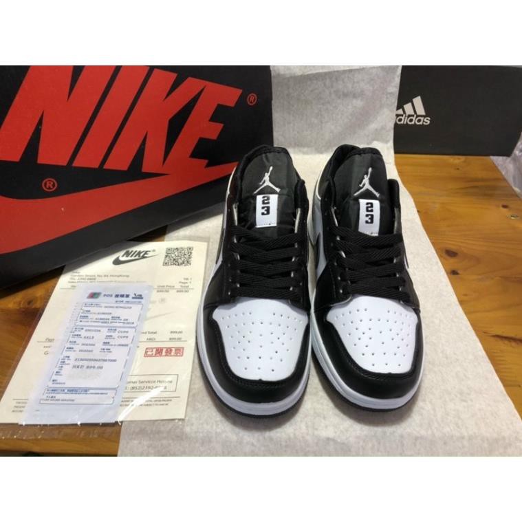 Giày jordan cổ thấp đen trắng🏆 Hàng Hot🏆 JD 1 Mid / size 36-43 | BigBuy360 - bigbuy360.vn
