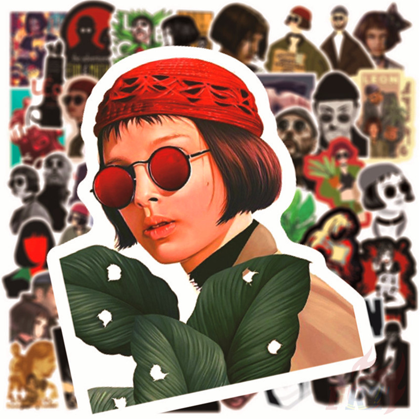 ❉ Leon:The Professional Series 01 Stickers ❉ 50Pcs/Set Classical Movie DIY Waterproof Doodle Decals Stickers
