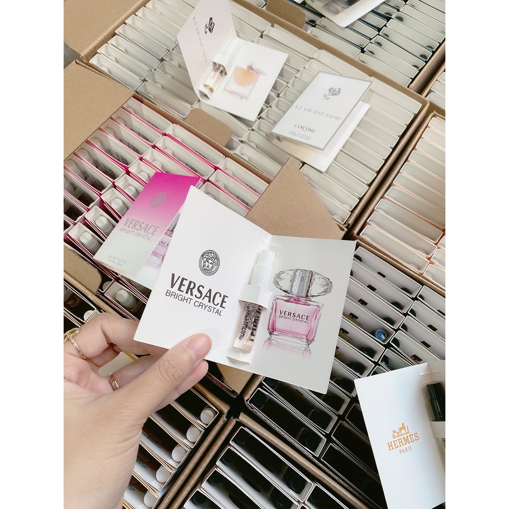 Combo 10 lọ nước hoa mini bỏ túi test mini  nhẹ nhàng quyến rũ 2ml