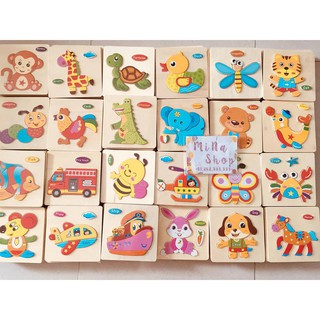 Set Ghép hình cơ bản cho bé mới làm quen với Ghép hình