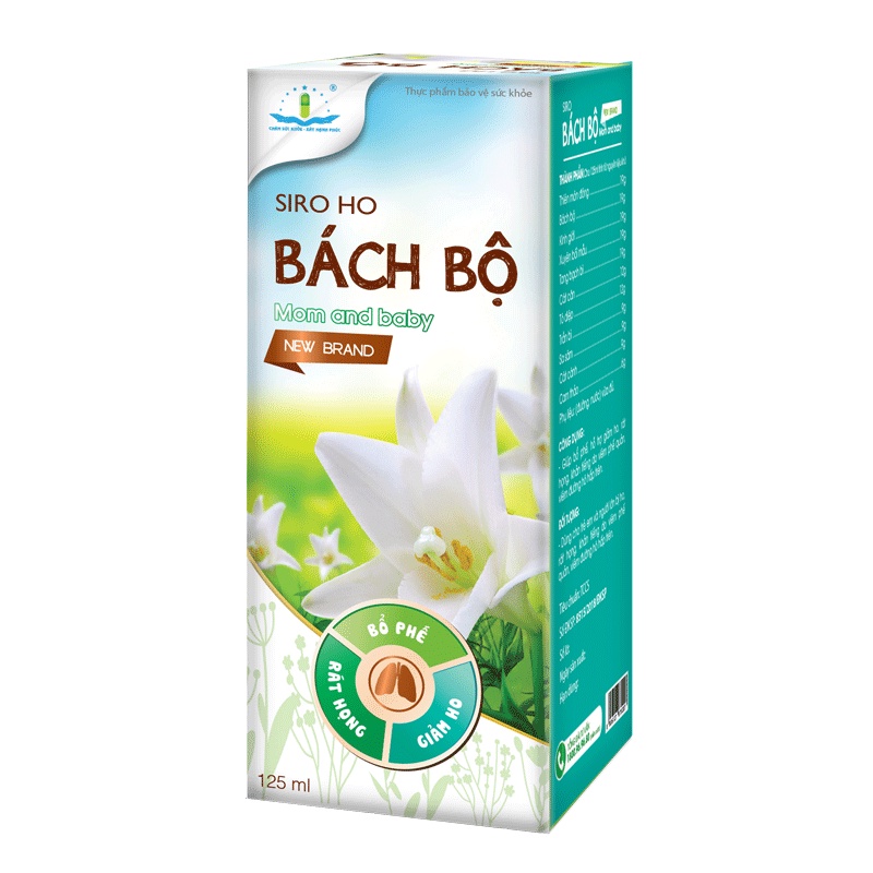 Siro ho BÁCH BỘ dành cho mẹ và bé
