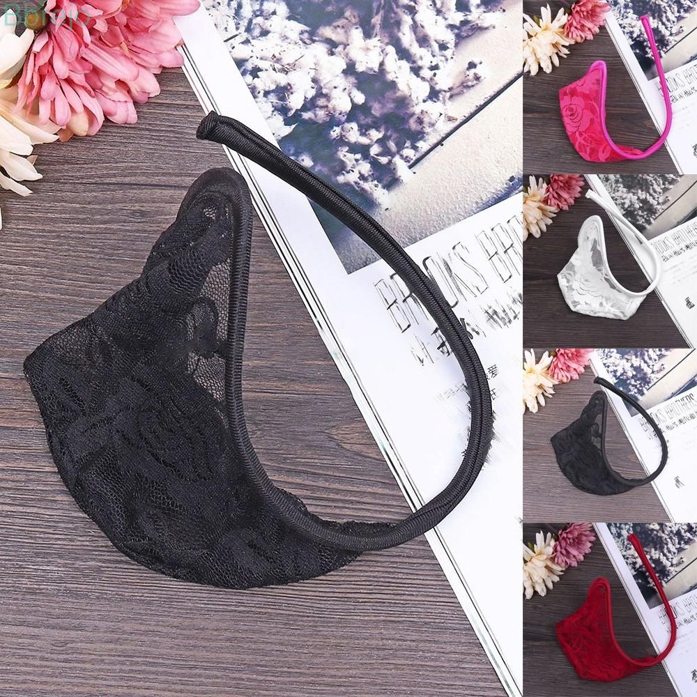 🔥24 Giờ Giao Hàng🔥 1 Quần Lót Nam Dây Chữ C Họa Tiết Hoa Văn Gợi Cảm