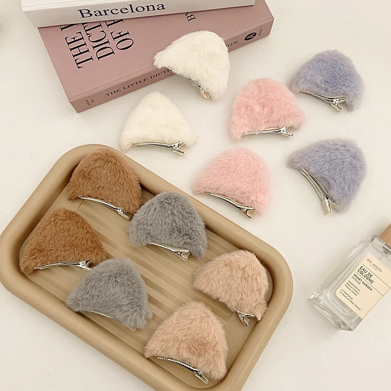 Set 2 kẹp tóc tai mèo hoạt hình đáng yêu