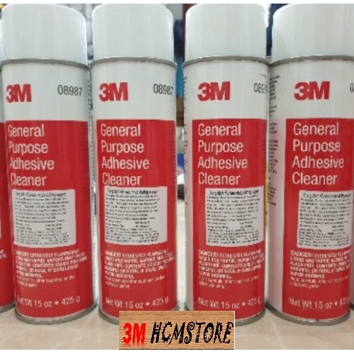 COMBO 5 CHAI 3M 08987 425gram CHAI XỊT TẨY ĐA NĂNG - tẩy keo, nhựa đường, dầu mỡ với tốc độ sạch nhanh cho mọi bề mặt