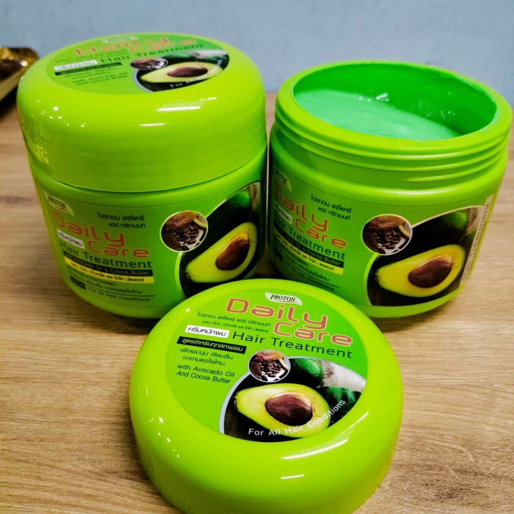 Kem Ủ Tóc Bơ Daily Care 500ml - Thái Lan Làm Mềm Mượt Tóc Phục Hồi Từ Sâu Bên Trong Tóc