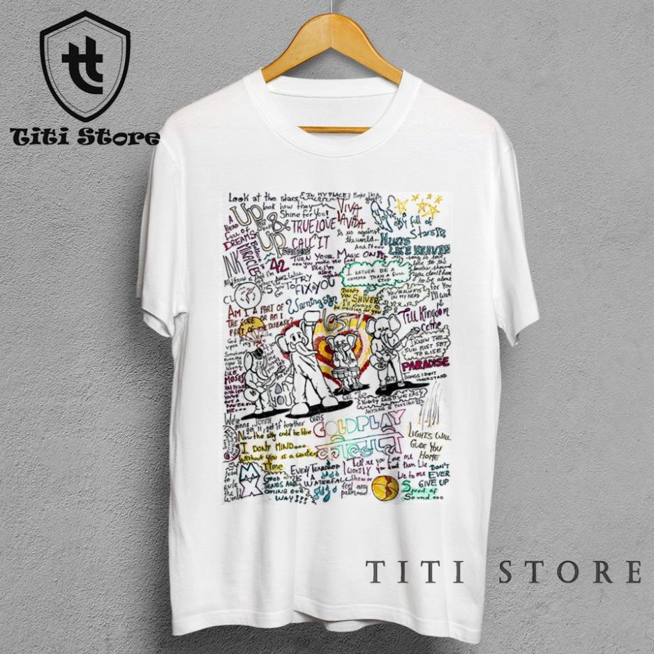 SALE SỐC- ALBUM 01 - ÁO THUN PHONG CÁCH COLDPLAY