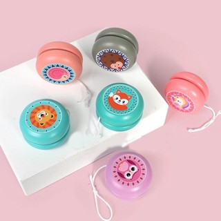 A00 Vòng Quay Yoyo Bằng Gỗ Hình Con Vật Ngộ Nghĩnh