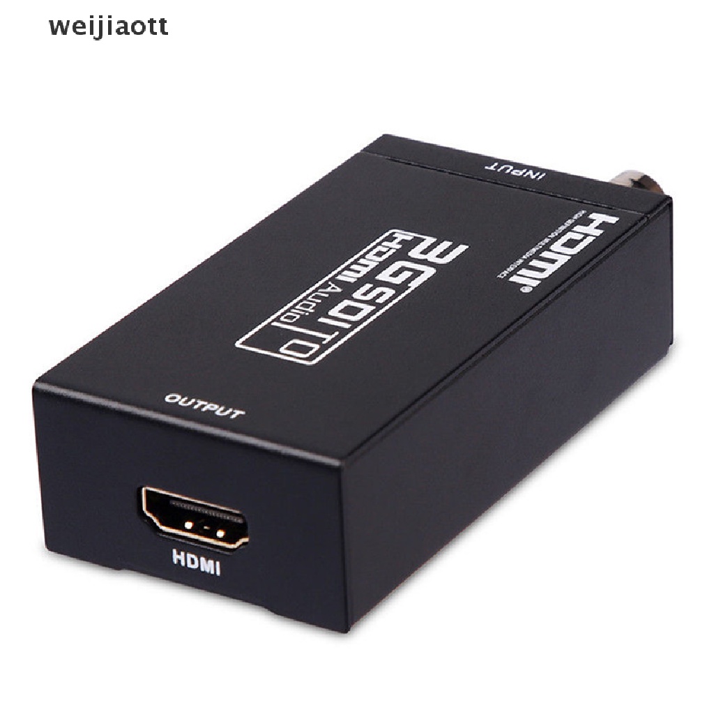 weijiaott HDMI To SDI Video Converter BNC SDI/HD-SDI/3G-SDI Adapter 1080P Camera Theater WT