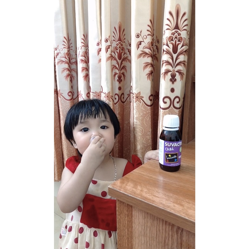 Siro Tăng Sức Đề Kháng Cho Trẻ Từ 6 Tháng Suvactif Immunité