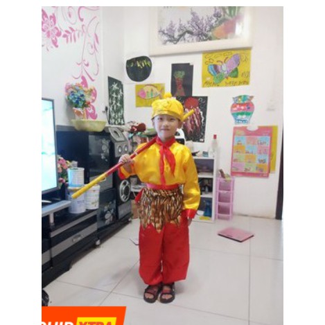 Bộ đồ Tôn Ngộ Không Tây du ký cho trẻ em | BigBuy360 - bigbuy360.vn